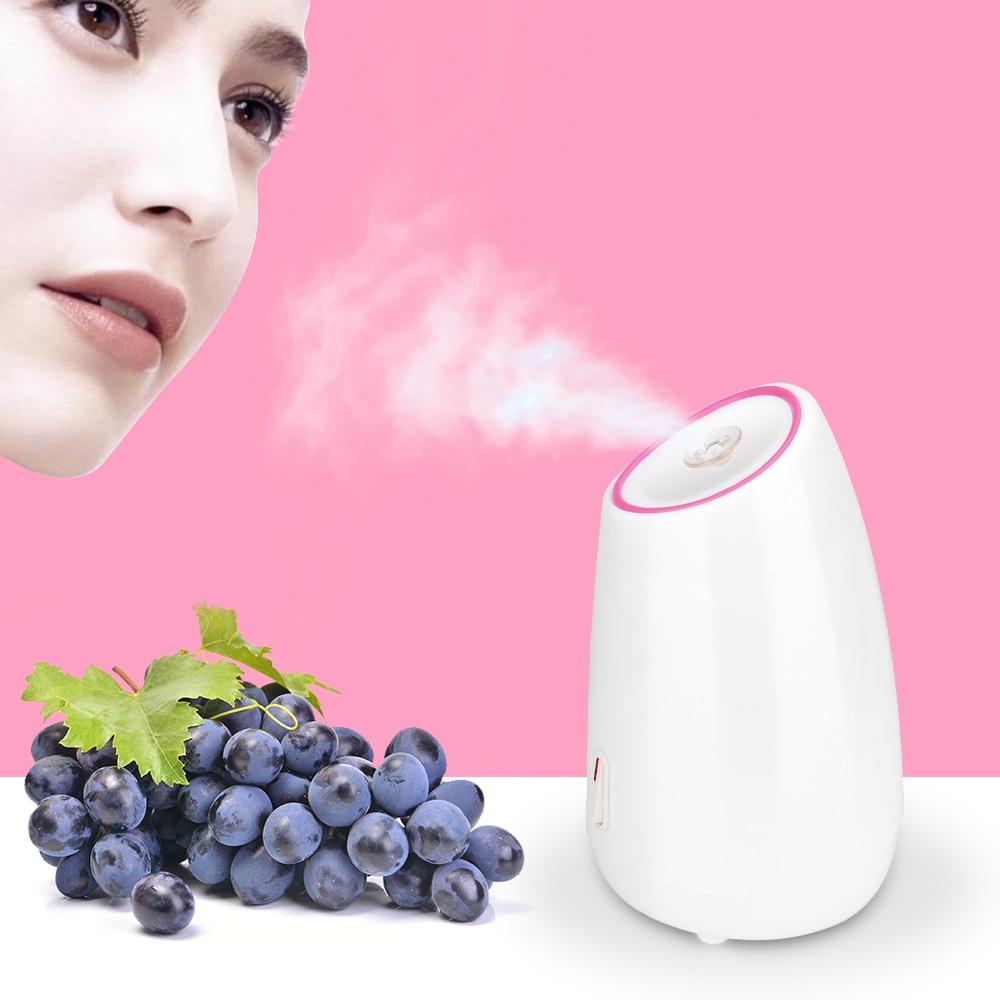 Taffware HUMI Steamer Muka / Nano Spray Steam / Alat Spa Muka untuk mencegah Penuaan dini dan membersihkan Kulit mati Beauty Humidifier - MR-Z1 Facial Steamer DIY Fruit Steam Sprayer Nano Ionic Mist Face Humidifier Sauna Moisturizing Pore Cleansing Beauty