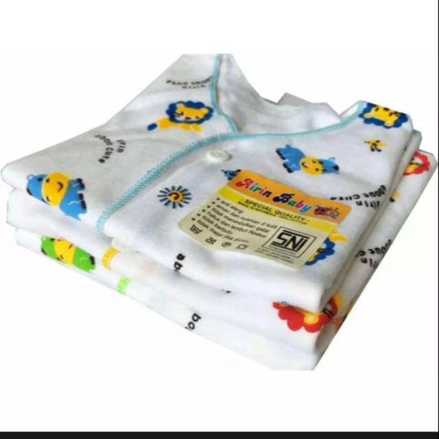 Airin Baby Baju Bayi Lengan Pendek By Airin / Baby Shirt Baju Bayi Set Atasan, 1 pcs
