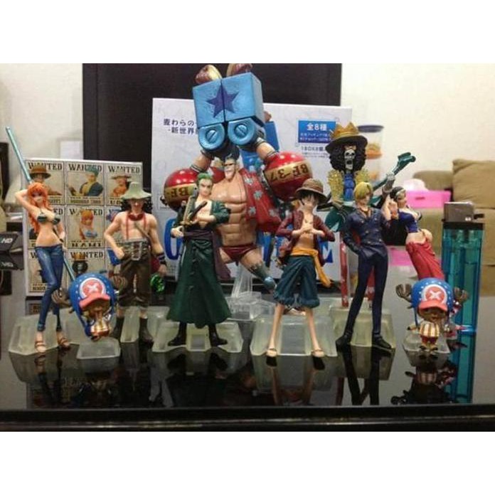 Figure One Piece Set Chodam Figure Luffy Figure Zoro Figure Shanks