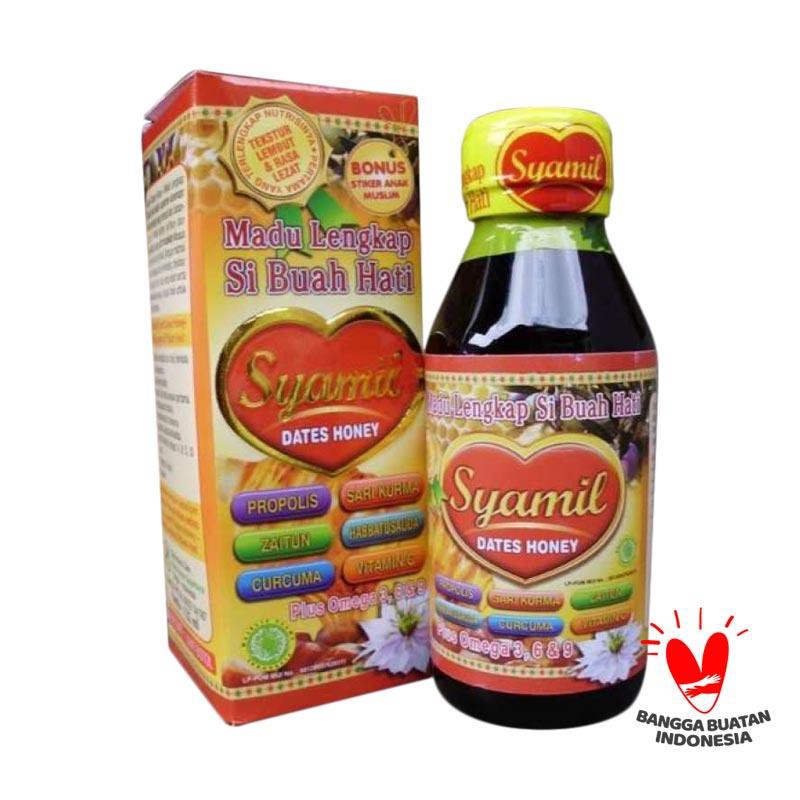 

Madu SYAMIL KIDS DATES HONEY 125ML l Madu Lengkap Si Buah Hati