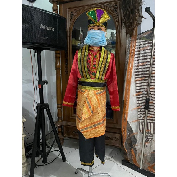 Baju adat anak aceh cewe