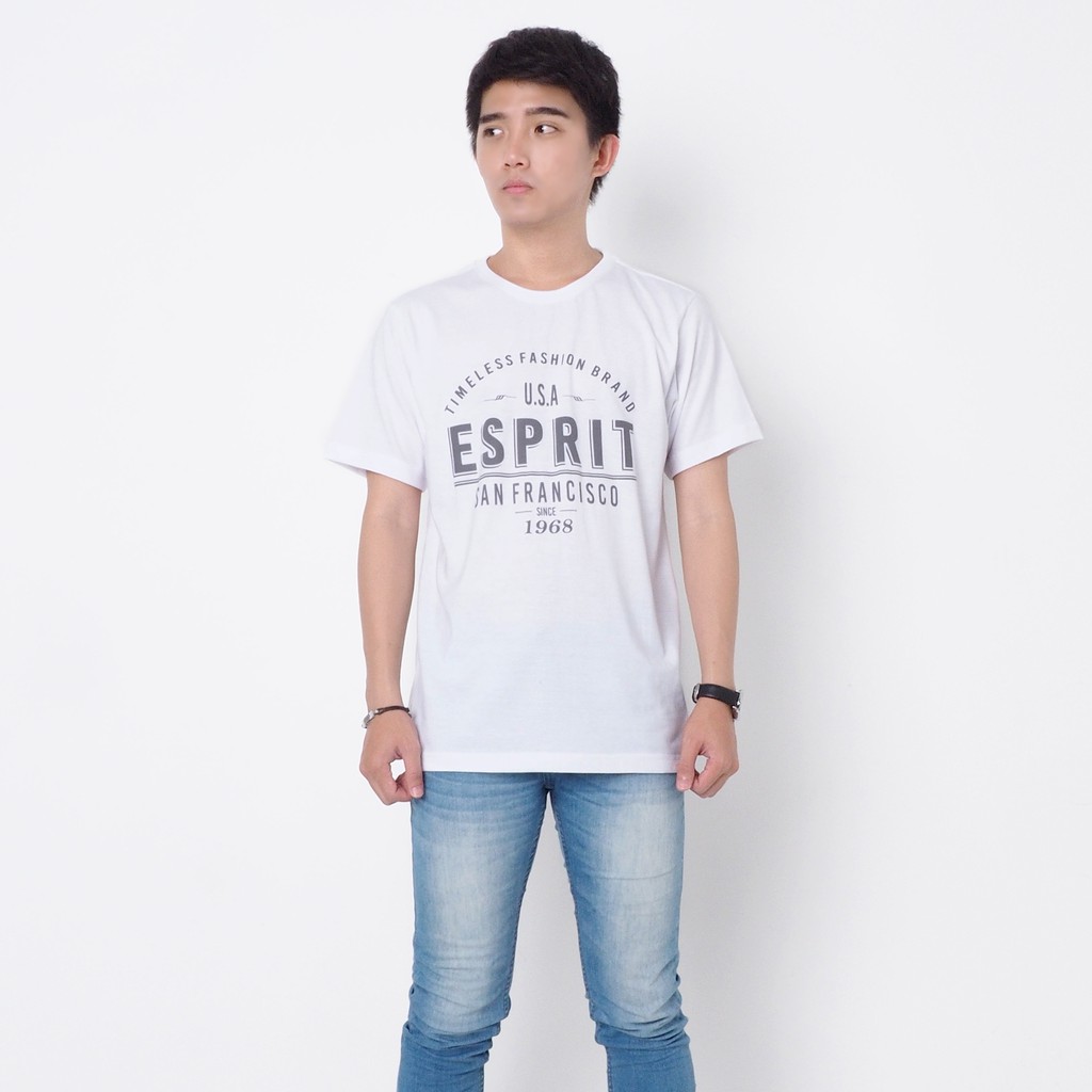 Kaos Pria Casual ESPRIT