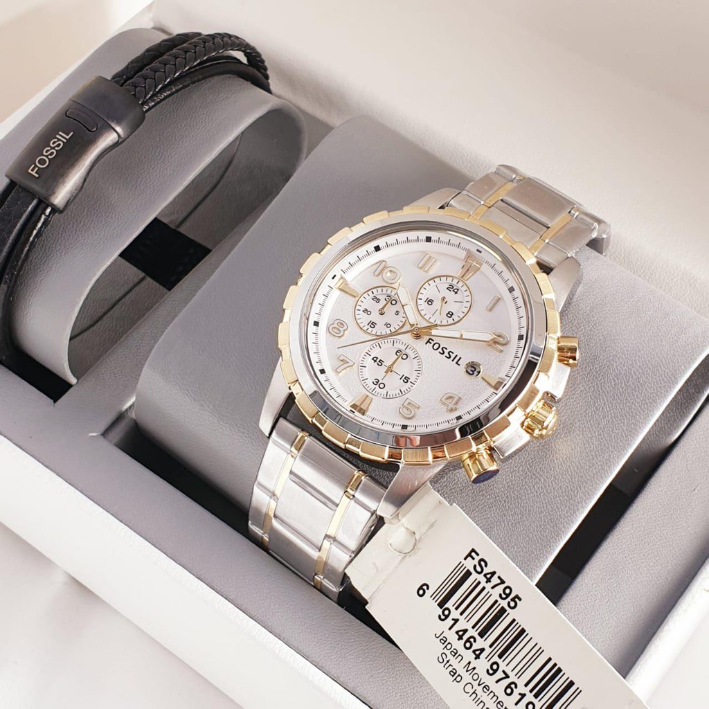 FOSSIL - FS4795 ORIGINAL + Free Gelang