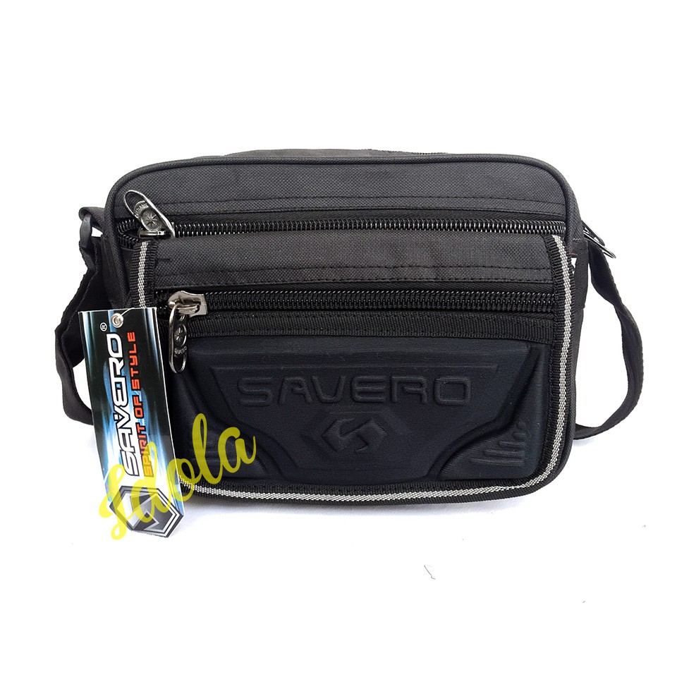 Idolabags - Tas Selempang Cowok Savero Ukuran Kecil  / Tas Cowok Outdoor Berkualitas / Fashion Pria