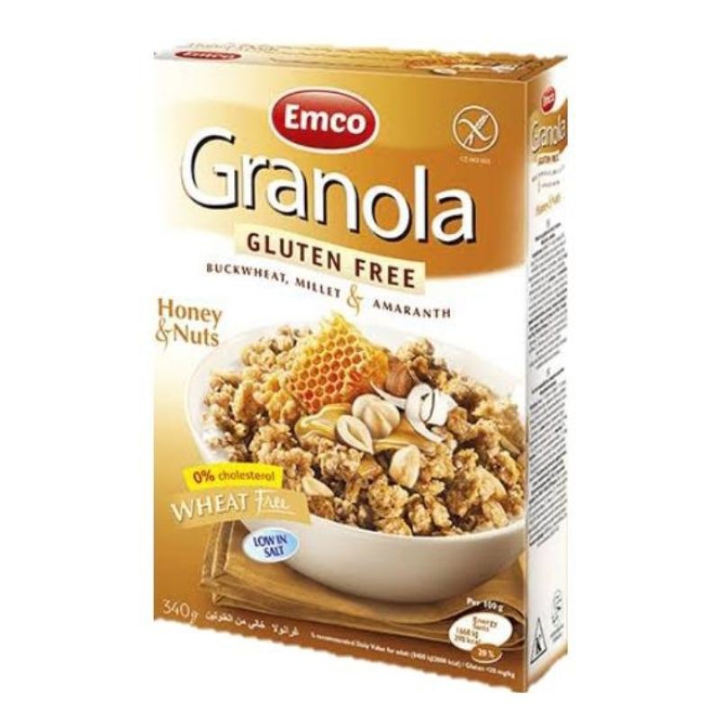 

emco Granola gluten free honey & nuts