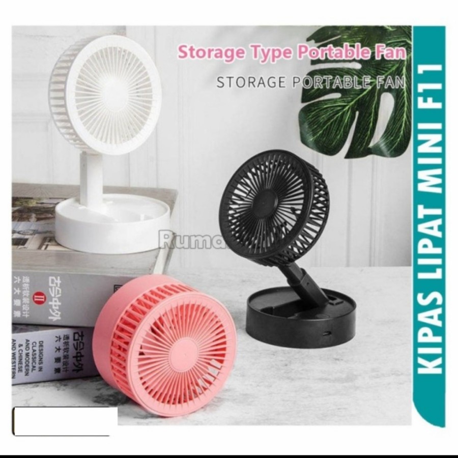 KIPAS LIPAT MINI FLECO F11 | KIPAS ANGIN PORTABLE