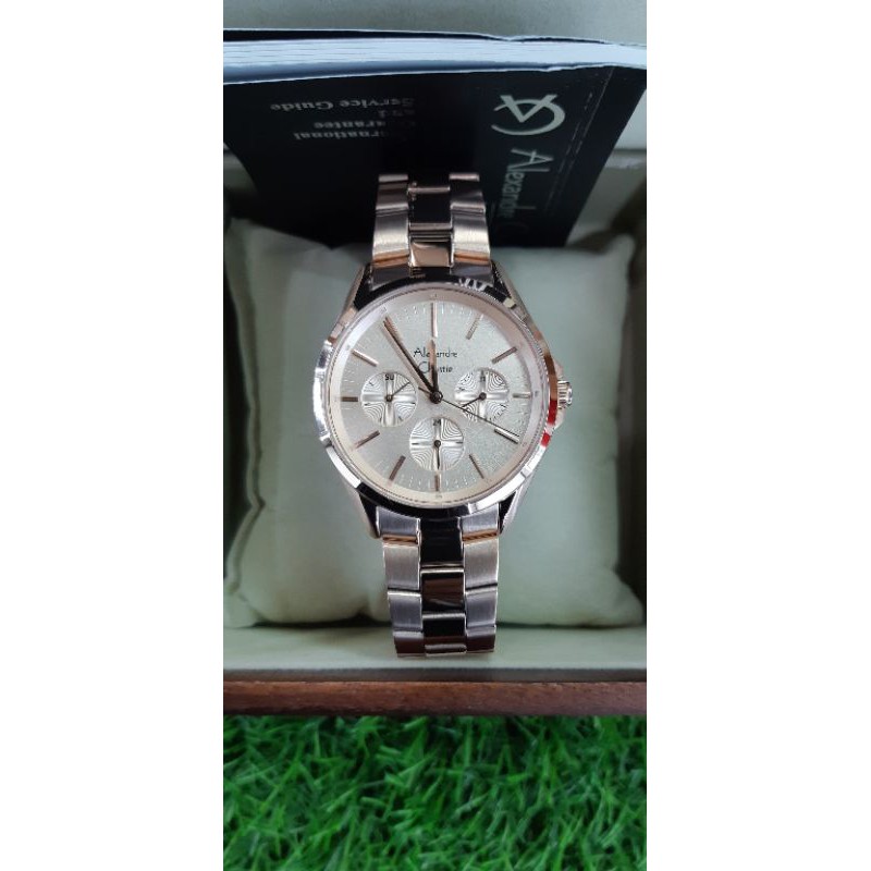 ALEXANDRE CHRISTIE AC2890BF ROSEGOLD ORIGINAL WANITA