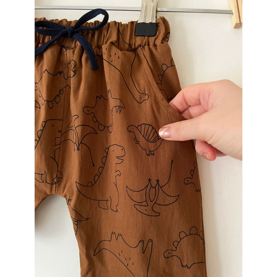LIK050 Celana Pendek Anak Karet Bahan Katun Kaos Adem Pergi Jalan Fash