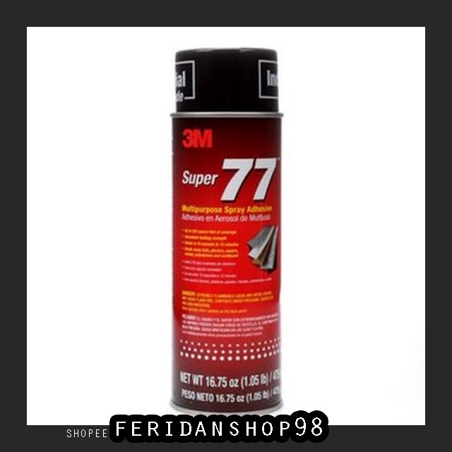 

BT322 LEM 3M SUPER BEST 77 MULTIPURPOSE SPRAY ADHESIVE BY FERIDANSHOP98