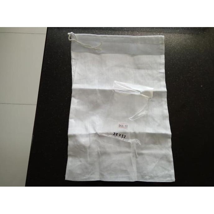 

saringan kain bahan blacu untuk kopi teh ukuran 22 x 32 cm BERGARANSI