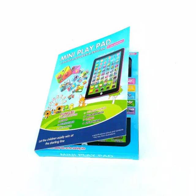 Mini Play pad edukasi 2 bahasa / education kids 2 bahasa playpad