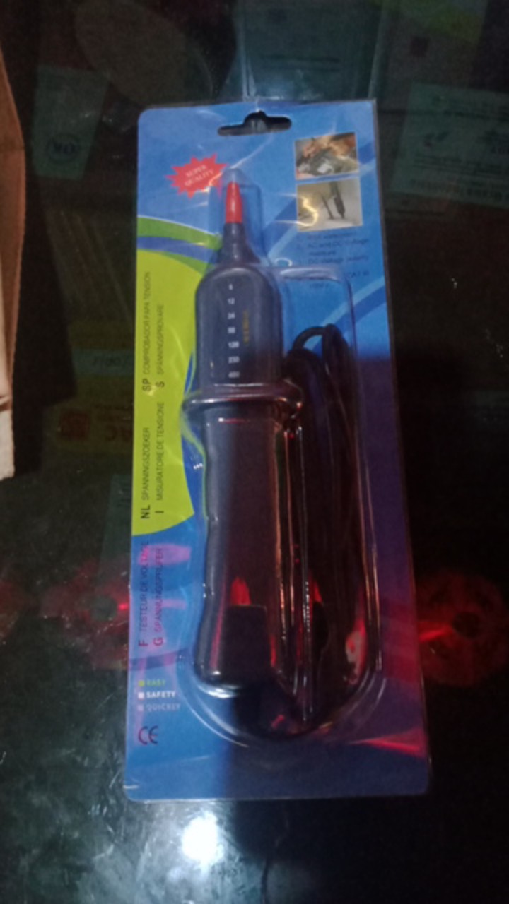 Test Pen Ac Dc Vt15b 8 In 1 / Tespen Voltage Tester Ip54 Tahan Air Induksi Multifungsi
