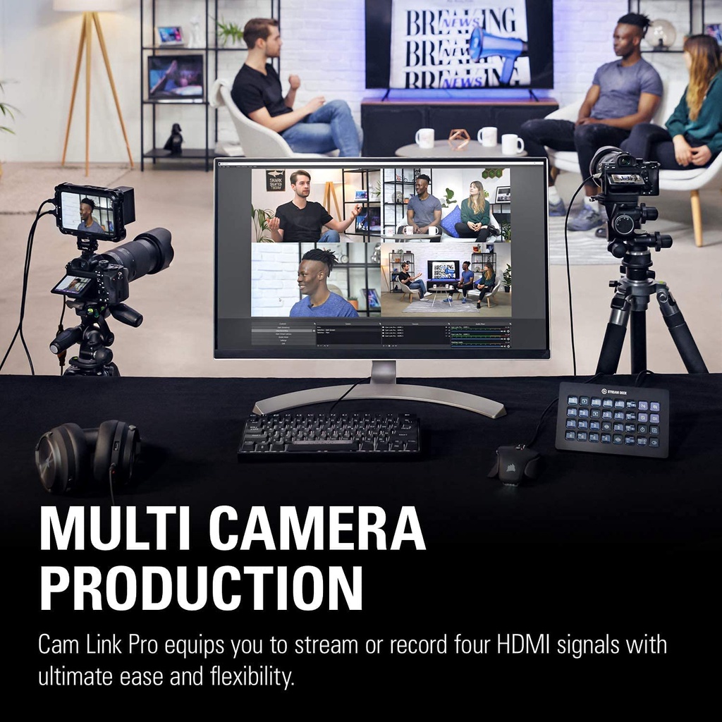 Elgato Cam Link Pro 4K via DSLR, Computers, Laptops, Camcorder-1
