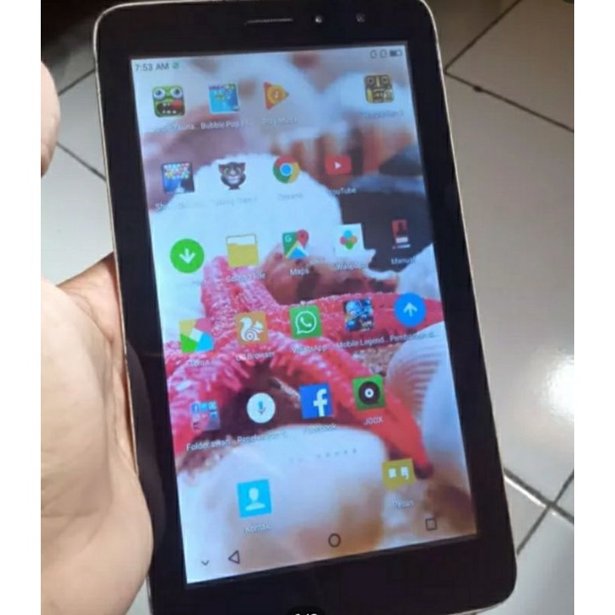 Tablet advan e1c android second original 100% berkualitas