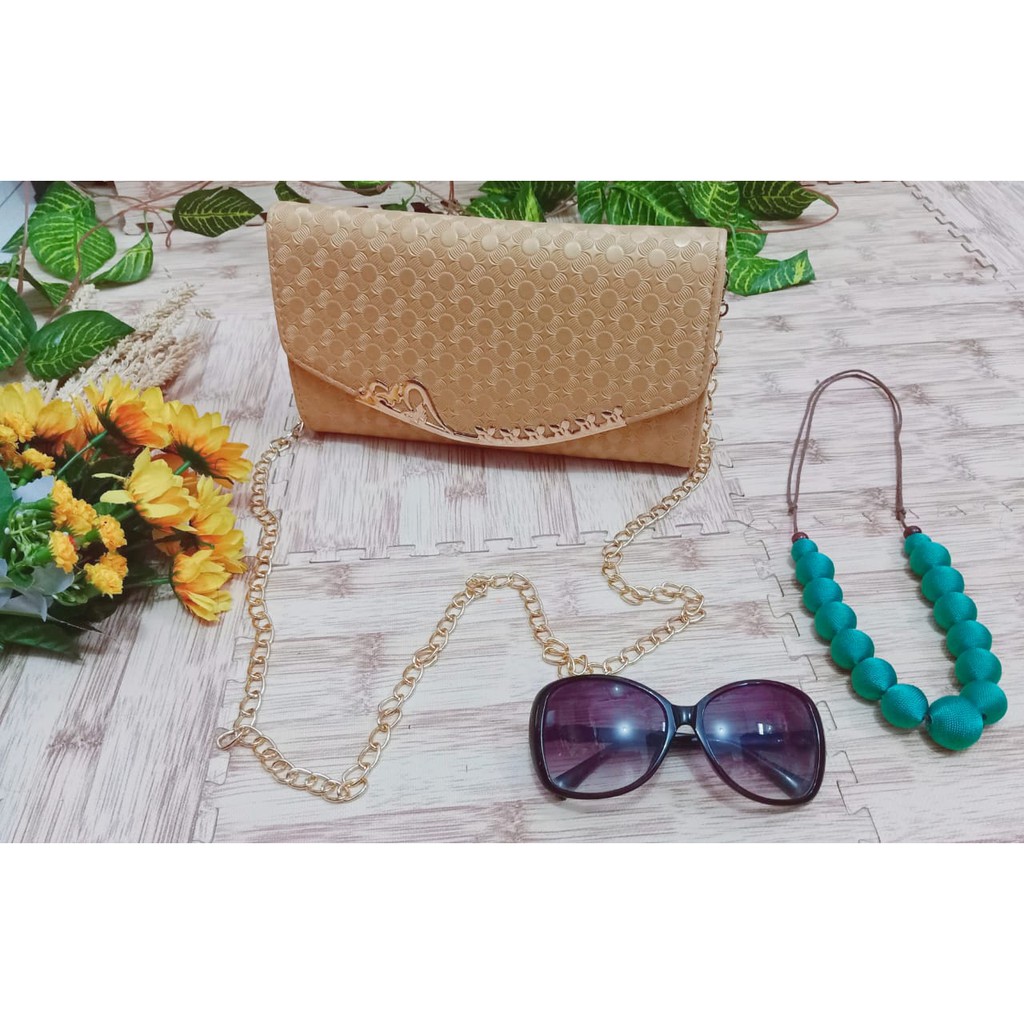 tas pesta wanita murah cantik tali rantai