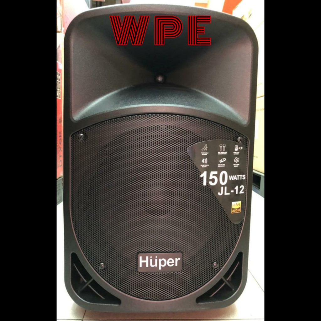 speaker portable huper jl 12/huper jl12 original