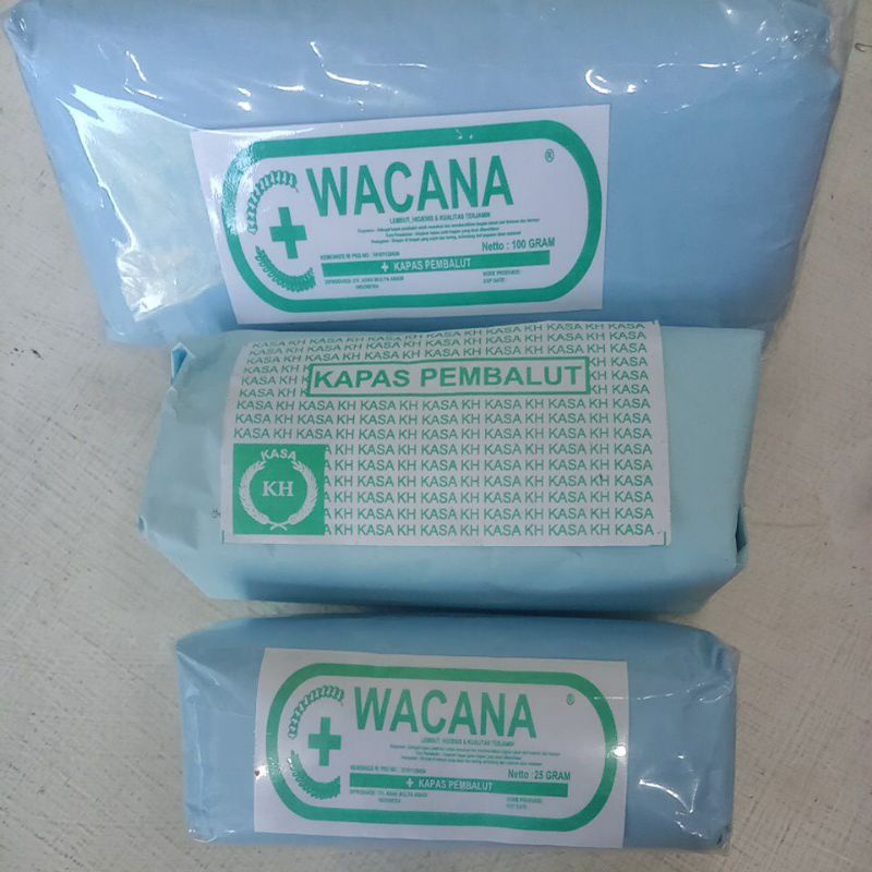 Kapas Pembalut / Kapas Untuk Luka