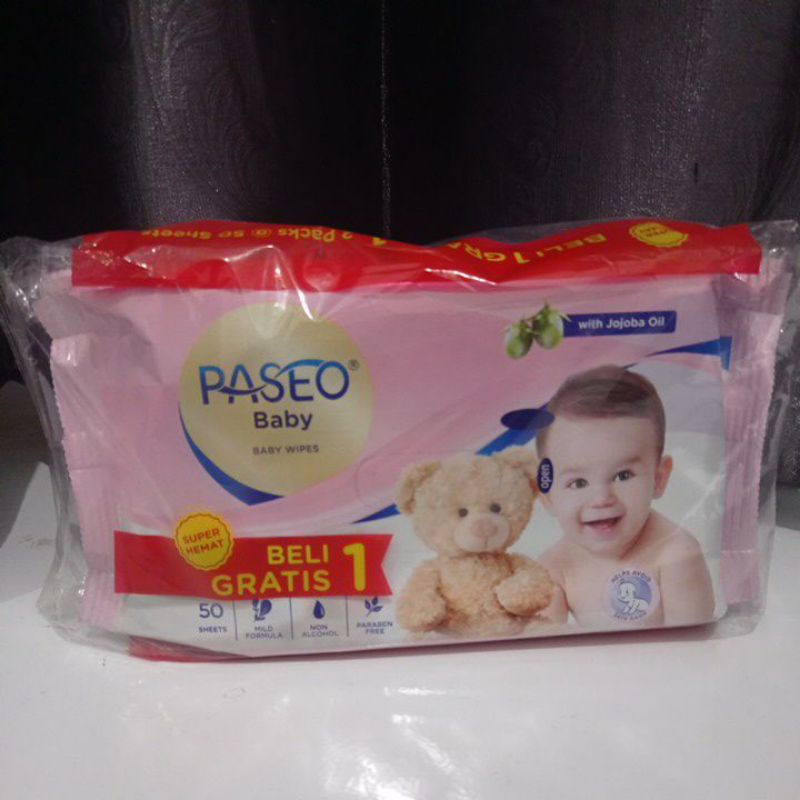 Tisu Basah Paseo Baby