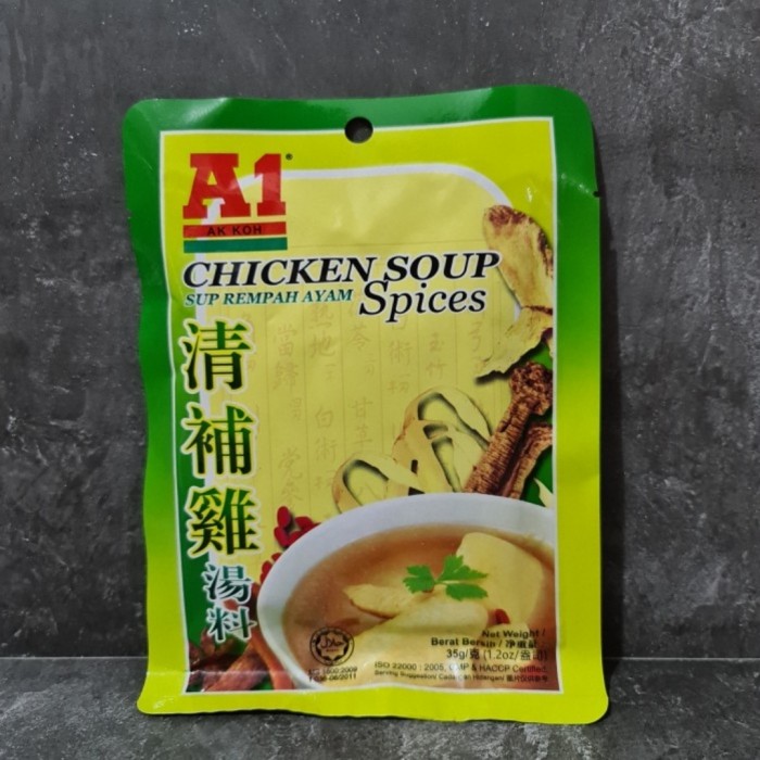 

Ready- Bumbu Sup Rempah Ayam A1 / Chicken Soup Spices A1