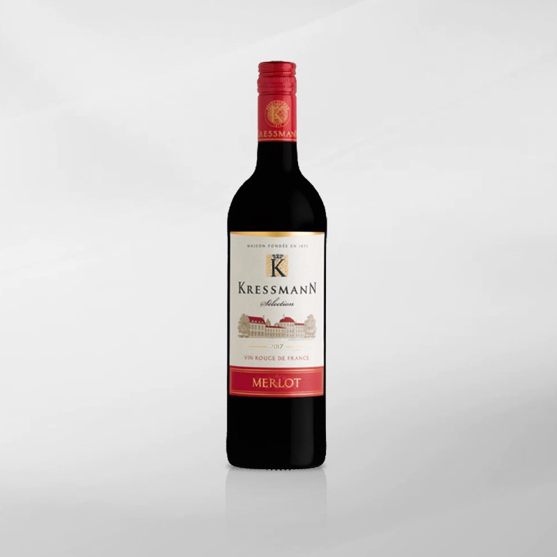 Kressmann Selection Merlot 750 Ml ( Original &amp; Resmi By Vinyard )