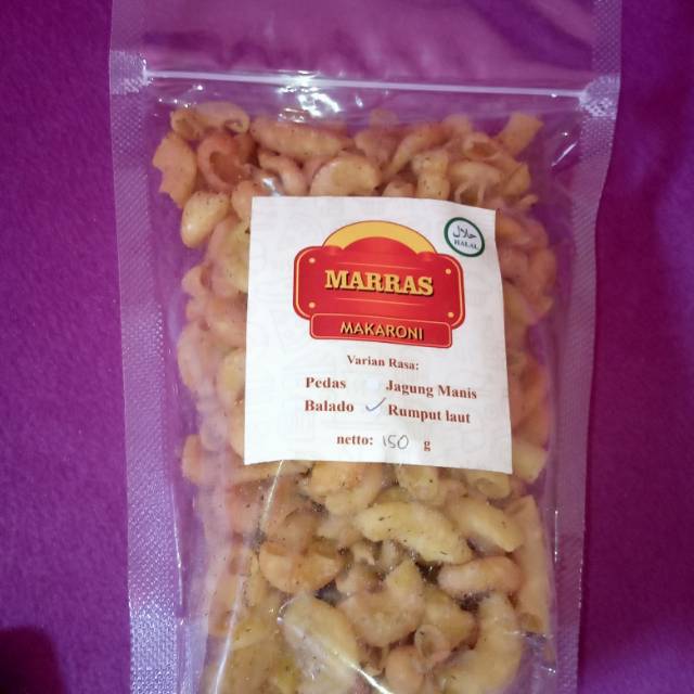 

Makaroni marras gurih dan enak