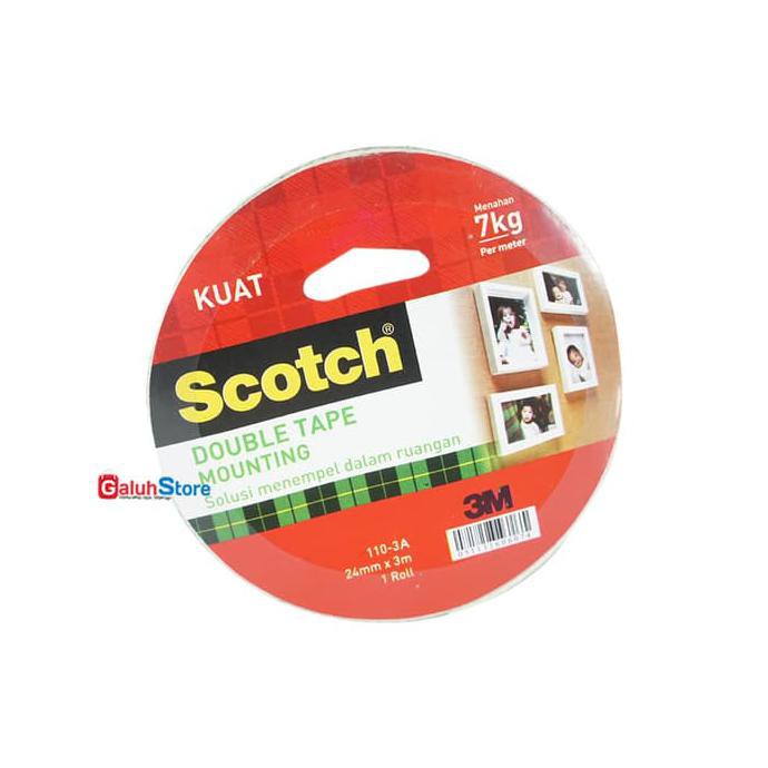 

[[BISA COD]] Scotch 3M Double Tape Mounting 24mm x 3m HEMAT Kode 385