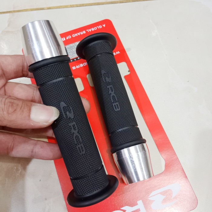 hand grip original RCB model HG-55 bintik plus jalu stang pcx universaL SEMUA MOTOR BISA PAKAI