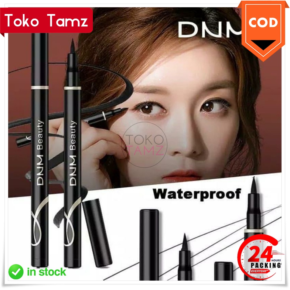 COD MAKASSAR EYELINER DNM waterproof eyeliner pen pencil tahan lama hitam anti air Shopee tokotamz O