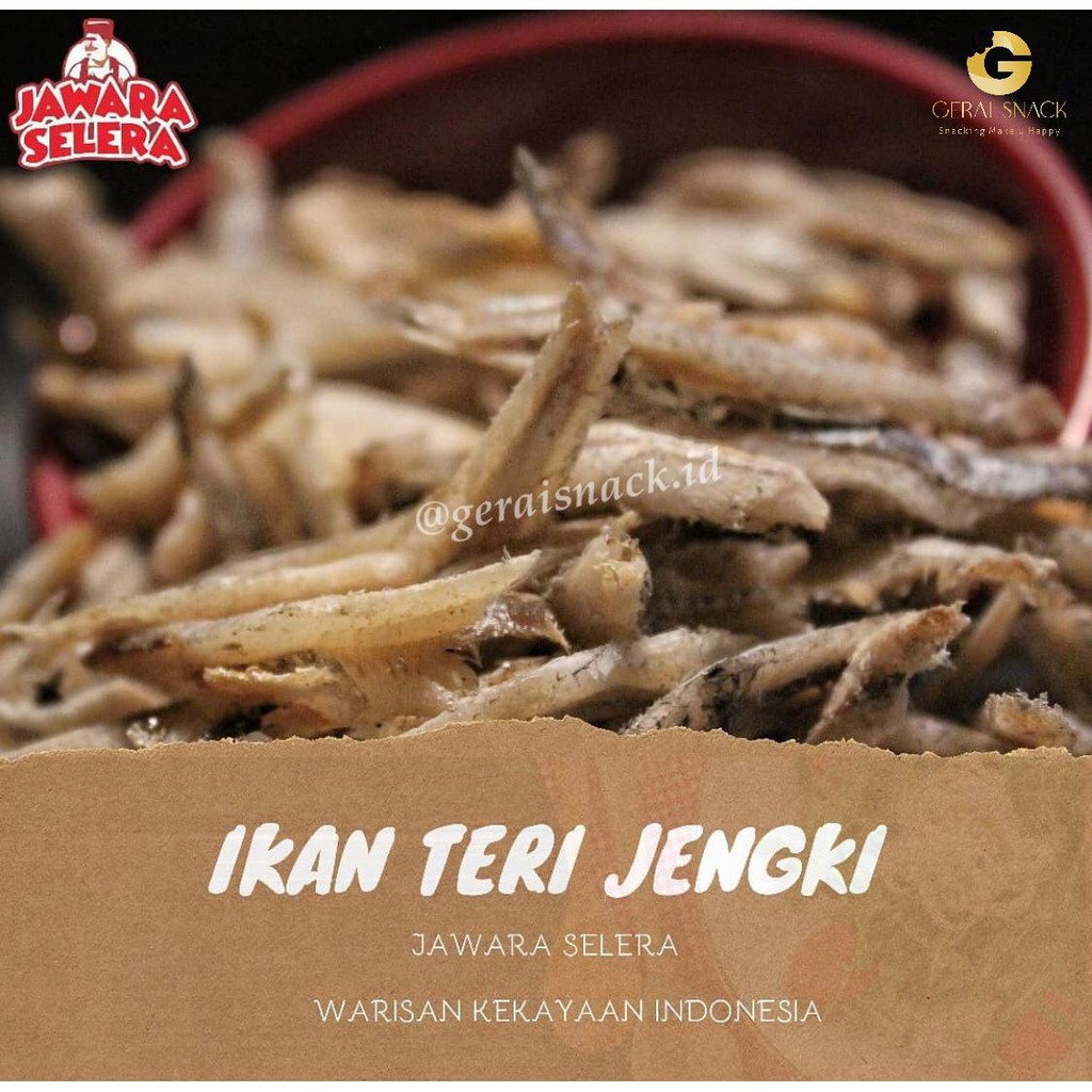 Sambal Ijo Teri Jengki Home Made Jawara Selera Halal Terdaftar (135gr)