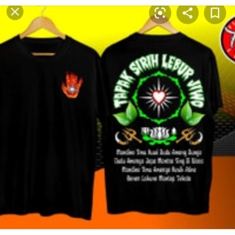 kaos tapak sirih plastisol