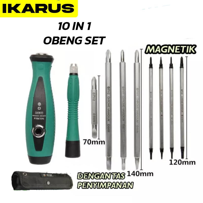 Jual In Obeng Set Reparasi Magnetik Penggong Peng Gong Set Obeng Baja Set Obeng Lengkap