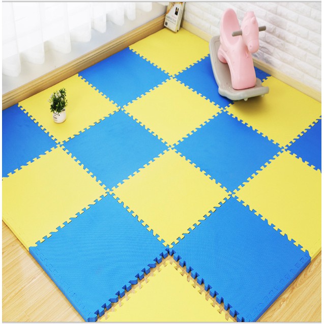 Adda Home - Playmat Bahan Eva Mat Matras Alas Lantai Warna Polos 30x30cm