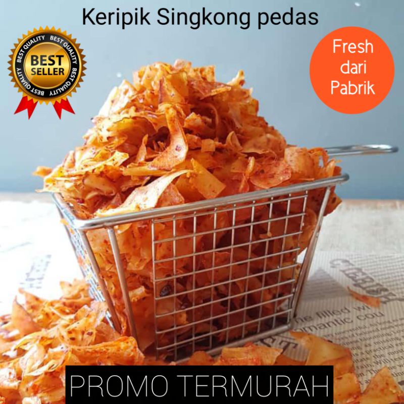 

kripik singkong pedas tipis kripset cikruh