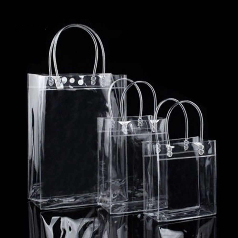 pvc clear tote bag