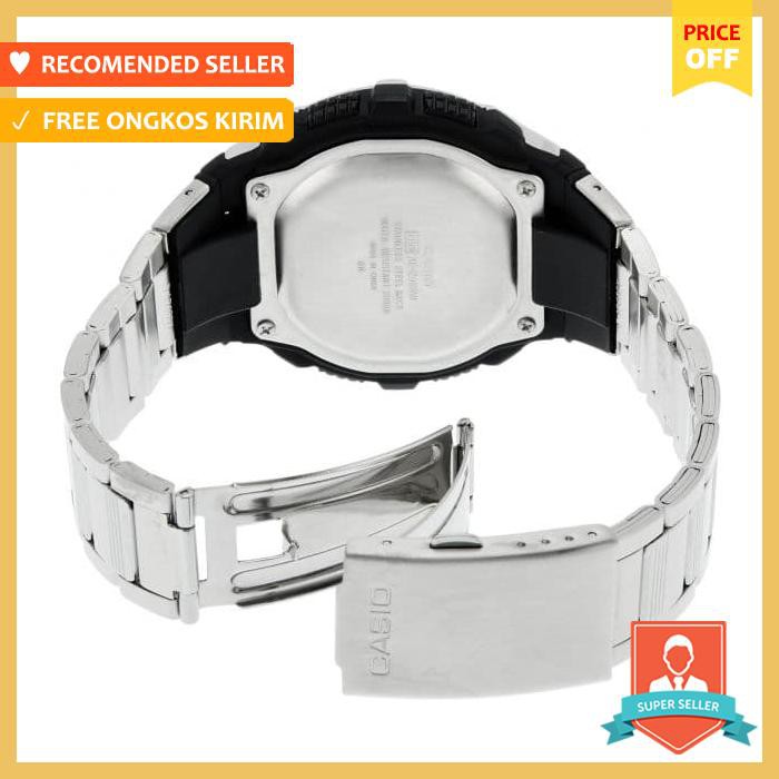 Jam Tangan Digital Pria Sports Ae 2000Wd Stainllesh Casio Original