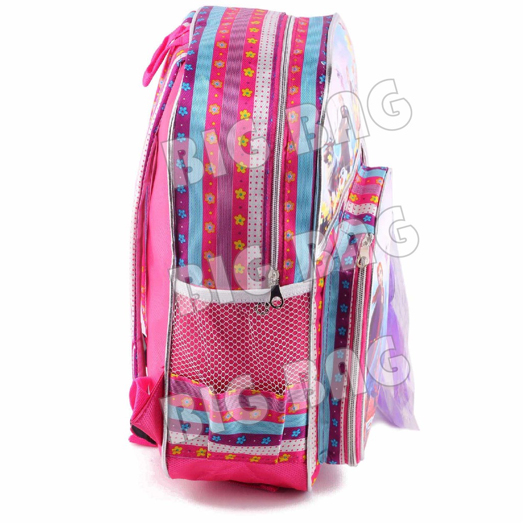 Tas Ransel Anak Karakter - RANSEL GO GIRLS - CUTE BACKPACK + FREE BANDO LED NYALA