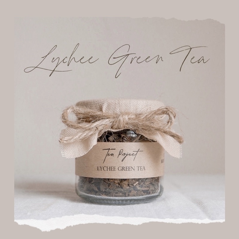Tea Jar | Lychee Green Tea  20gr