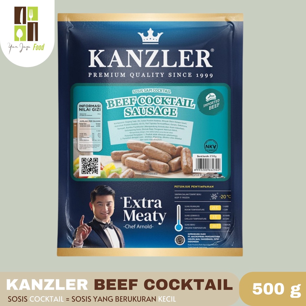 KANZLER BEEF COCKTAIL 250GR / 500GR