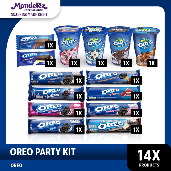

504Omekho Oreo Party Kit - 14 Pack Jy60Jhh