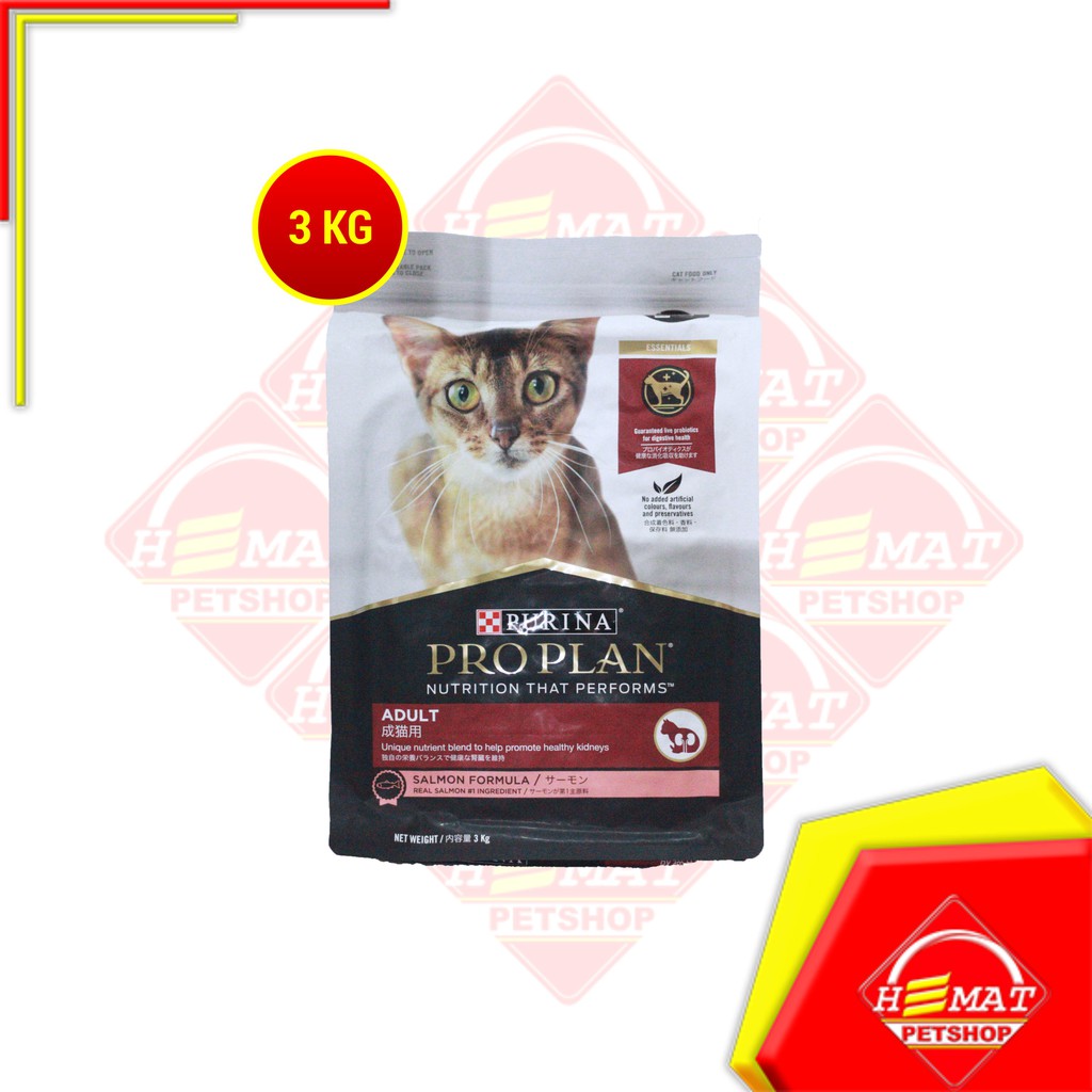 ProPlan Makanan Kucing Dewasa Adult Pro Plan Cat Food Salmon 3 KG