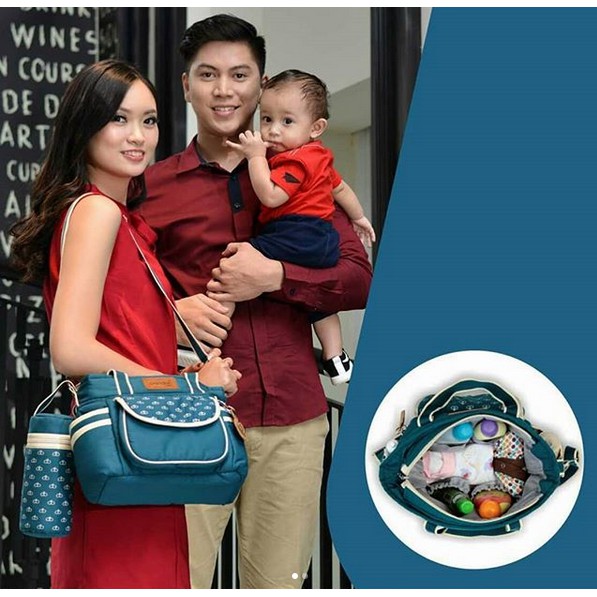 BEST SELLER Tas Bayi Dialogue Emerald Series Kecil DGT7401