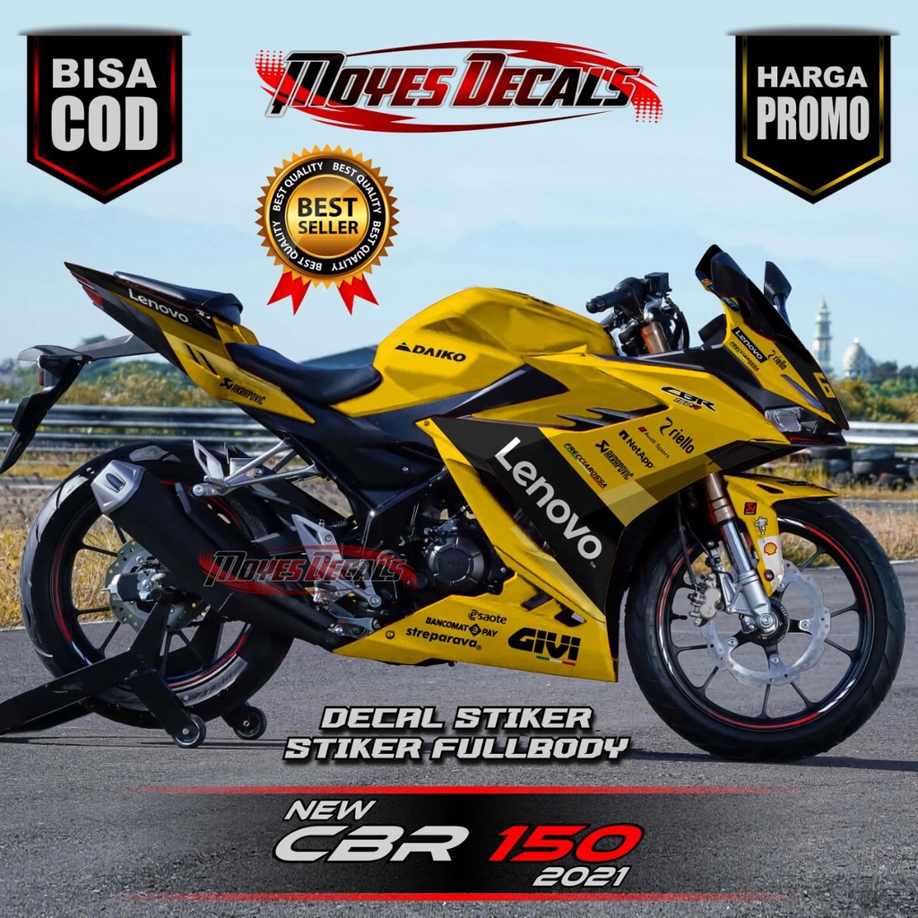 Decal Stiker New CBR 150 Fullbody Stiker Motor All New CBR 150 2021 Decal Fullbody