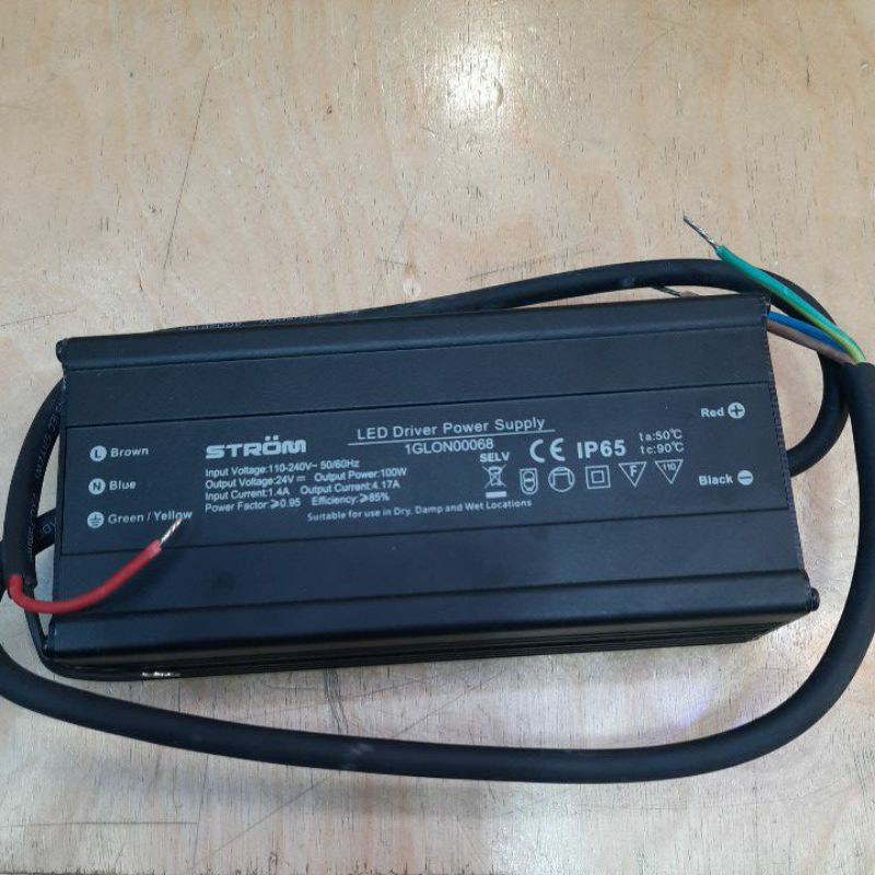 Led driver waterproof 100watt IP65