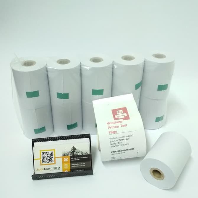 

Populer] ( 1 Dus ) Kertas Struk Kasir Ncr 75 X 60 Mm 1 Ply - ( Isi 100 Roll )