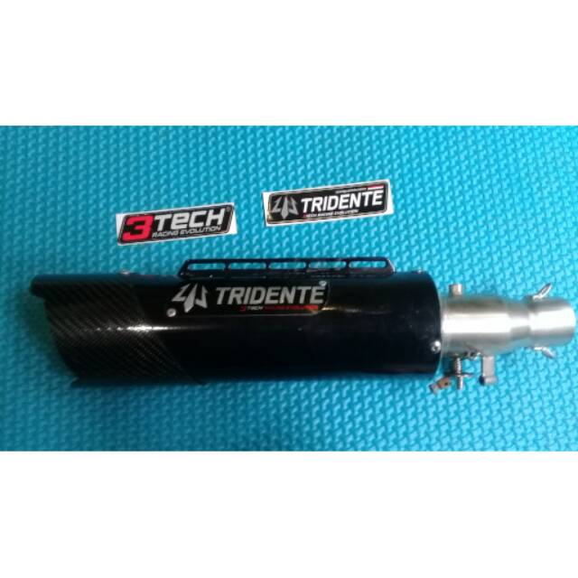 Knalpot 3TECH TRIDENTE F20 Raptor..untuk motor Klx 150 dan motor 150 cc lainnya...