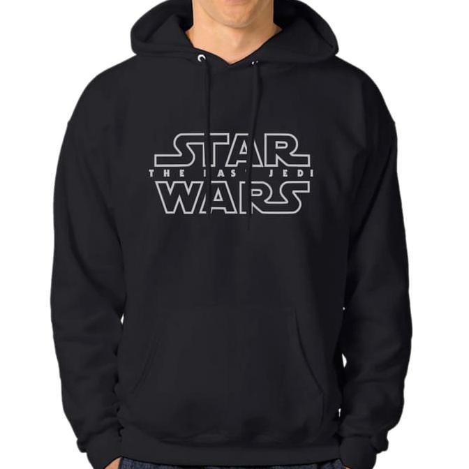 Hoodie Star Wars The Last Jedi 01 - Hitam, S