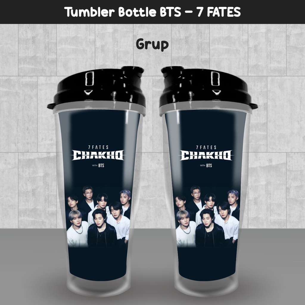 Tumbler Botol minum BTS 380ml  kpop/custom