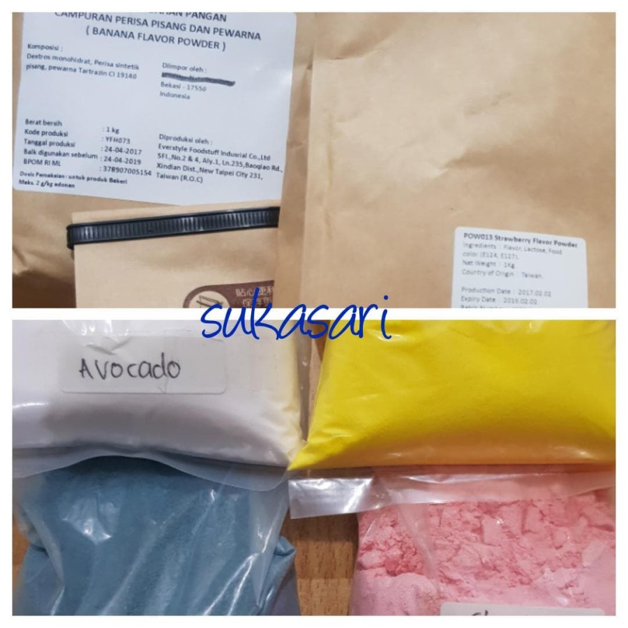 

Taro powder 100gr repack perisa perasa flavour Talas