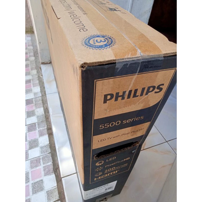 LED TV Philips 32 Inch Digital Garansi Resmi Philips Free Bracket HDMI USB Movie