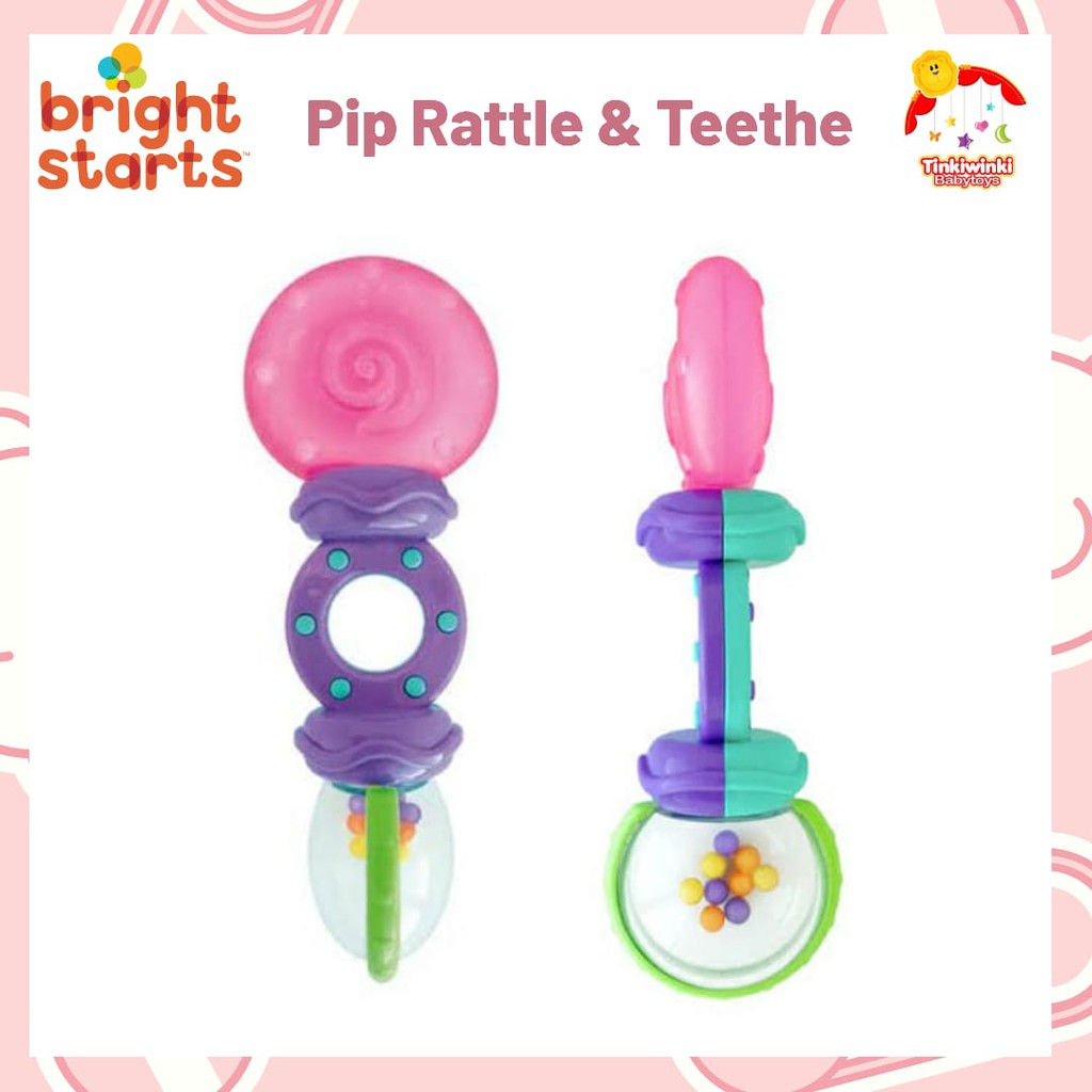 Bright Starts Pip Rattle &amp; Teethe